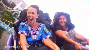 Американские горки в Паттайя Парк