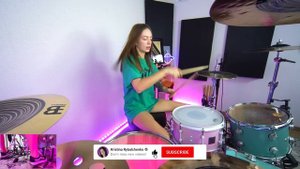 Korn - Freak On A Leash - Drum Cover by Kristina Rybalchenko