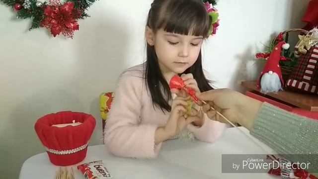 Сладкий подарок подружке!!! Мастер-класс от Эвелины.
