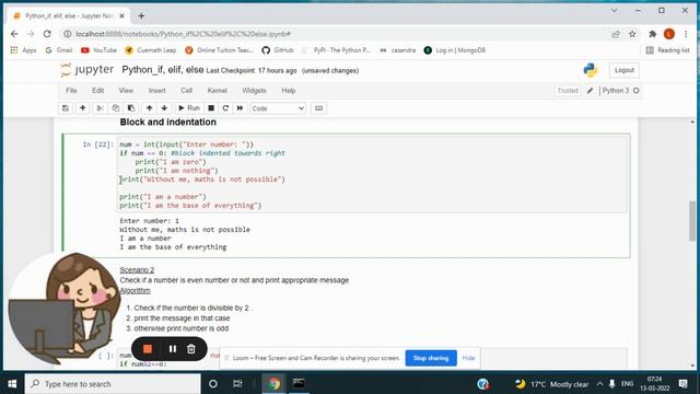 Python if, elif, else