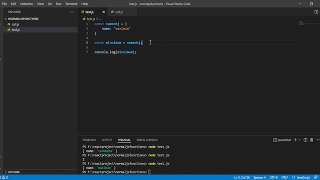 React Js VS JavaScript: Reference and Primitive Types - CodeMeta смотреть онлайн