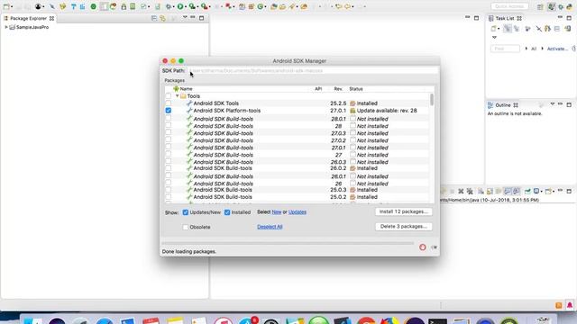 Setup Android SDK with Eclipse/Android Studio смотреть онлайн