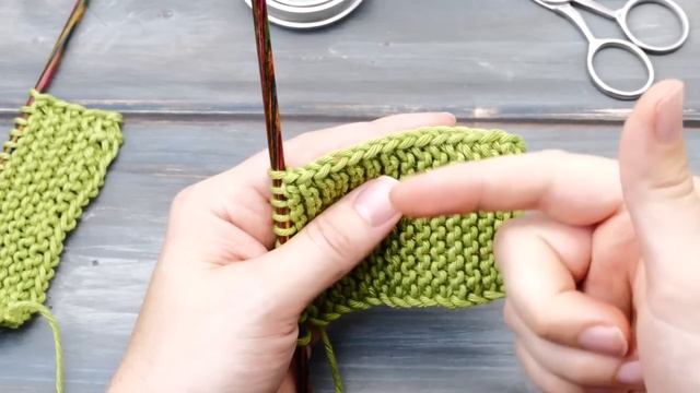 How to knit for beginners - the continental way (+ slow motion) смотреть онлайн