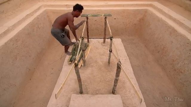 60 Days Build Millionaire Underground Swimming Pool House