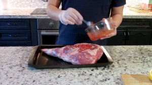 Запечённая нога барана в духовке! Супер простой и вкусный рецепт!