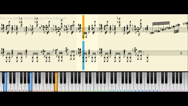 Моцарт – Турецкий Марш (Mozart – Turkish March) - быстрая версия
