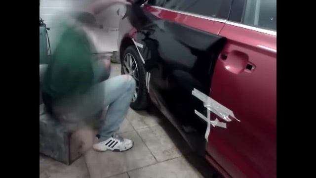 New Audi A6 black glossy wrap by autofoliema.sk смотреть онлайн