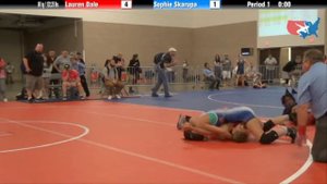 FILA Cadet 60 kg / 132.25 lbs. - Lauren Dale vs. Sophie Skarupa