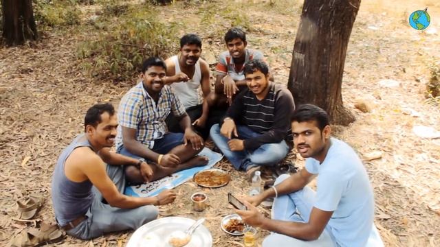 Большое путешествие по Азии на велосипеде ( Южная Индия) и местная еда смотреть онлайн