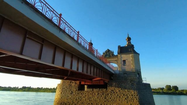 Россия и Литва. Граница в Советске через р. Неман/ Russia and Lithuania. смотреть онлайн