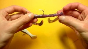 Насаживание силиконовой приманки на джиг-головку.Щука.Судак.Окунь.Fishing