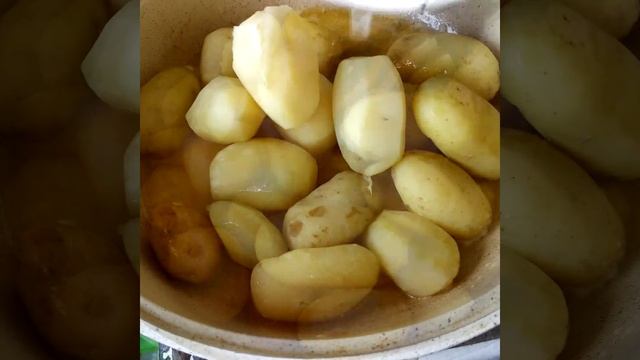 Молодой Картофель Золотистый. Так в детстве готовила бабушка