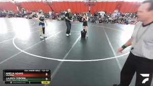 122-127 Lbs Round 2 - Lauren Osborn, Askren Wrestling Academy Vs Amelia Adams, Wisconsin 5253