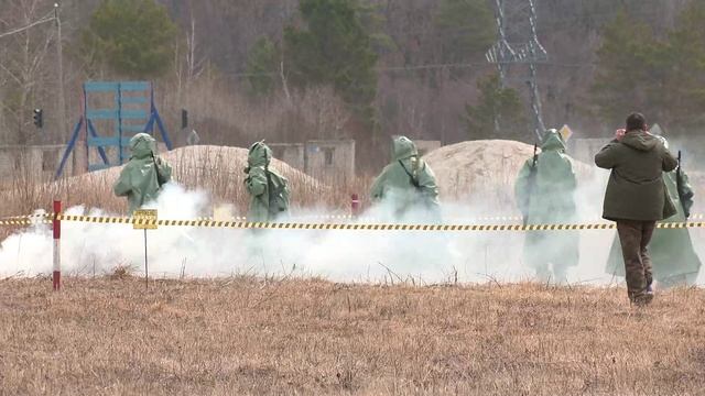 Самое масштабное событие для юнармейцев прошло на полигоне учебного центра ДВОКУ