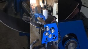 Как правильно вальцевать лист / Работа на вальцах