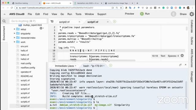 Nextflow Training Workshop - July 2020 - Day 4 смотреть онлайн