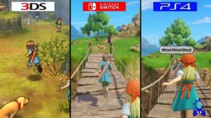 Dragon Quest XI | Switch vs PS4 vs 3DS | Graphics & FPS Comparison | Comparativa