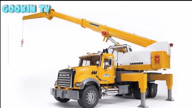 Игрушки Брюдер/Bruder Toys/экскаваторы/краны/бетономешалки смотреть онлайн