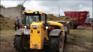 Компактиный и мощный телескопический погрузчик JCB 527 58