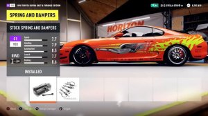 Forza Horizon 2  Build & Tune - Fast and the Furious - Toyota Supra