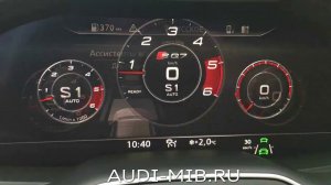 Audi SQ7 Virtual Cockpit Style