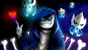 Sans de glitchtale - megalovania