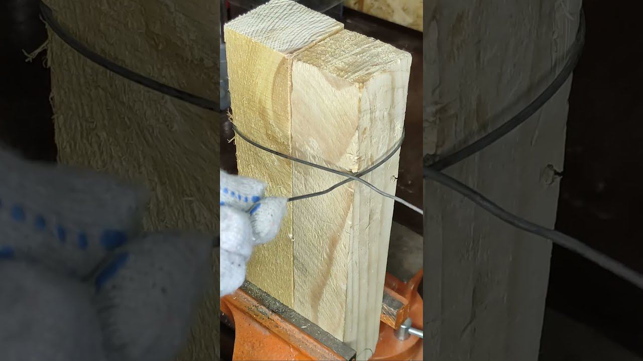 Как легко и быстро закрутить жесткую проволоку без плоскогубцев? #Shorts смотреть онлайн