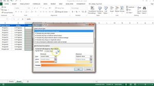 Progress Bar in Excel Cells using Conditional Formatting