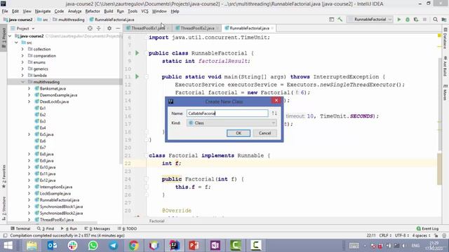 Java - получи чёрный пояс!16. Интерфейсы Callable и Future. Часть 1 смотреть онлайн