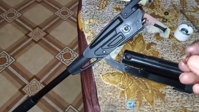 устраняем люфт ствола на воздушке мр-512 с пластиковой муфтой ствола смотреть онлайн