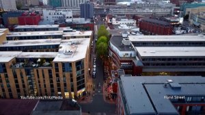 Birmingham City Centre By Drone (4K) (Summer 2021)