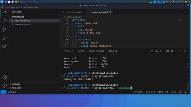 Kubernetes | namespaces смотреть онлайн