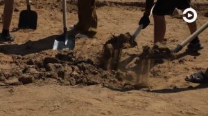 Пензенские археологи работают на месте раскопок развалин дворца эпохи Золотой Орды