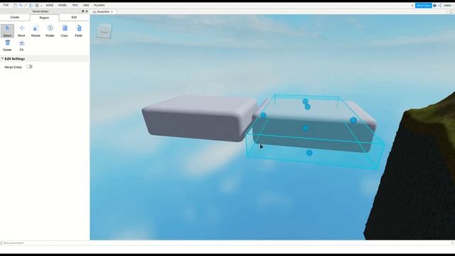Roblox Studio - Terrain editor tutorial смотреть онлайн