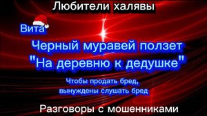 ВИТА. ЗАКАЗ ИЗ ЛОХОМАГАЗИНА| ТЕЛЕФОННЫЕ МОШЕННИКИ