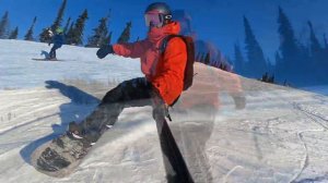 Тест сноуборда Phantom F 150 - Шерегеш сектор Е. Трасса и бугры