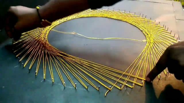 String art | simple geometric design | rainbow art смотреть онлайн