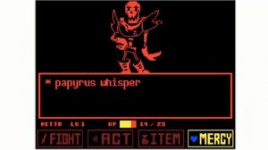 UnderFell Papyrus Battle // Scratch //
