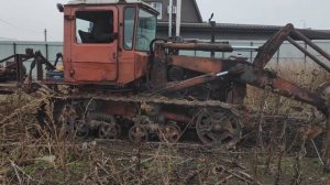 ДТ-75 погрузчик