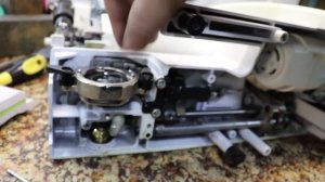 Janome 419S выравниваем шов