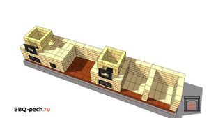 КАК ПОСТРОИТЬ БЕСЕДКУ С МАНГАЛОМ ИЗ КИРПИЧА своими руками, проект