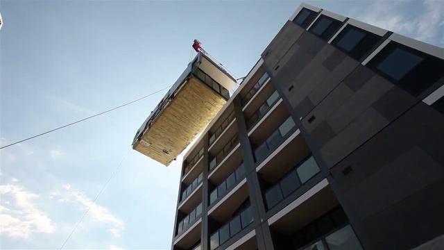 Строительство 7-этажного жилого дома за 11 дней