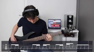 Måneskin - Zitti E Buoni (Bass Cover With Tab)