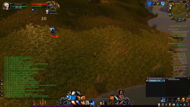 (HC mode) How to kill Hogger as a lvl 11 mage with no tricks смотреть онлайн