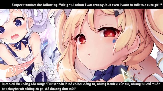 Camellia (Ft. Nanahira) - Can I Friend You On Bassbook ? Lol (English-sub & Vietsub) смотреть онлайн