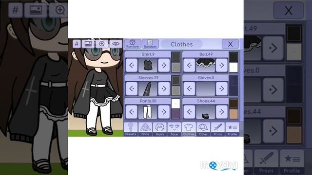 Мой аватар/аватар лили/как сделать в Gacha Life/+ опрос смотреть онлайн