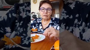 Запеченная тыква со специями в духовке.