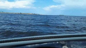 Адмирал 335 с мотором Сеа Про 9,9NEV  по Финскому Заливу.avi