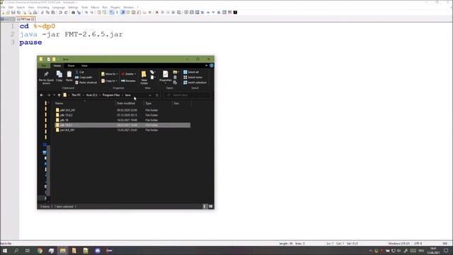 Custom Java installation for launching specific JARs without damaging/editing the main installation смотреть онлайн