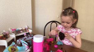 Распаковка капсулы лол, лол с волосами второй серии. Меняет цвет в холодной воде!